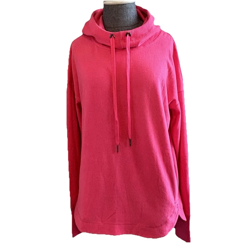 Sweaty Betty Escape Italian Luxe Fleece Womens Pink Hoodie, Size XS (4) $148 NWT